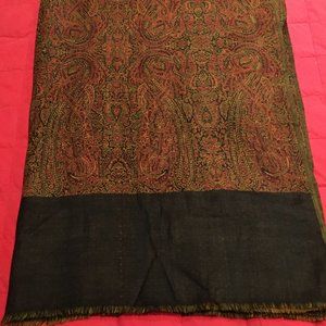 NWOT Huge Paisley Shawl Wrap FINAL PRICING